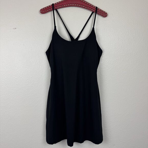 NWT Love Story Boutique Plus Size Active Mini Dress Athleisure Black 1X - Picture 1 of 13